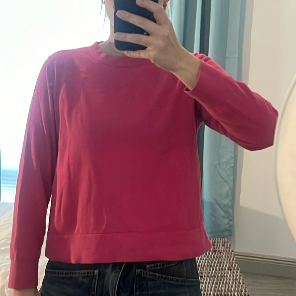 Pink sweatshirt COS